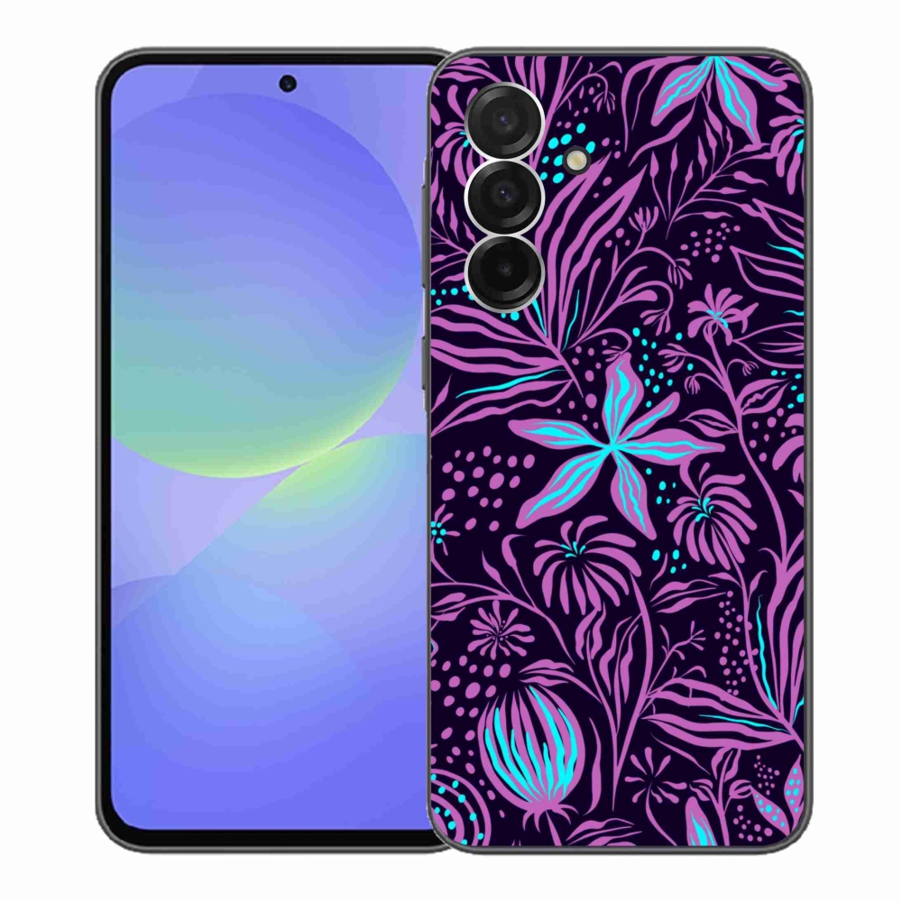 Zselés borítás mmCase Samsung Galaxy A36 5G - virágok 2