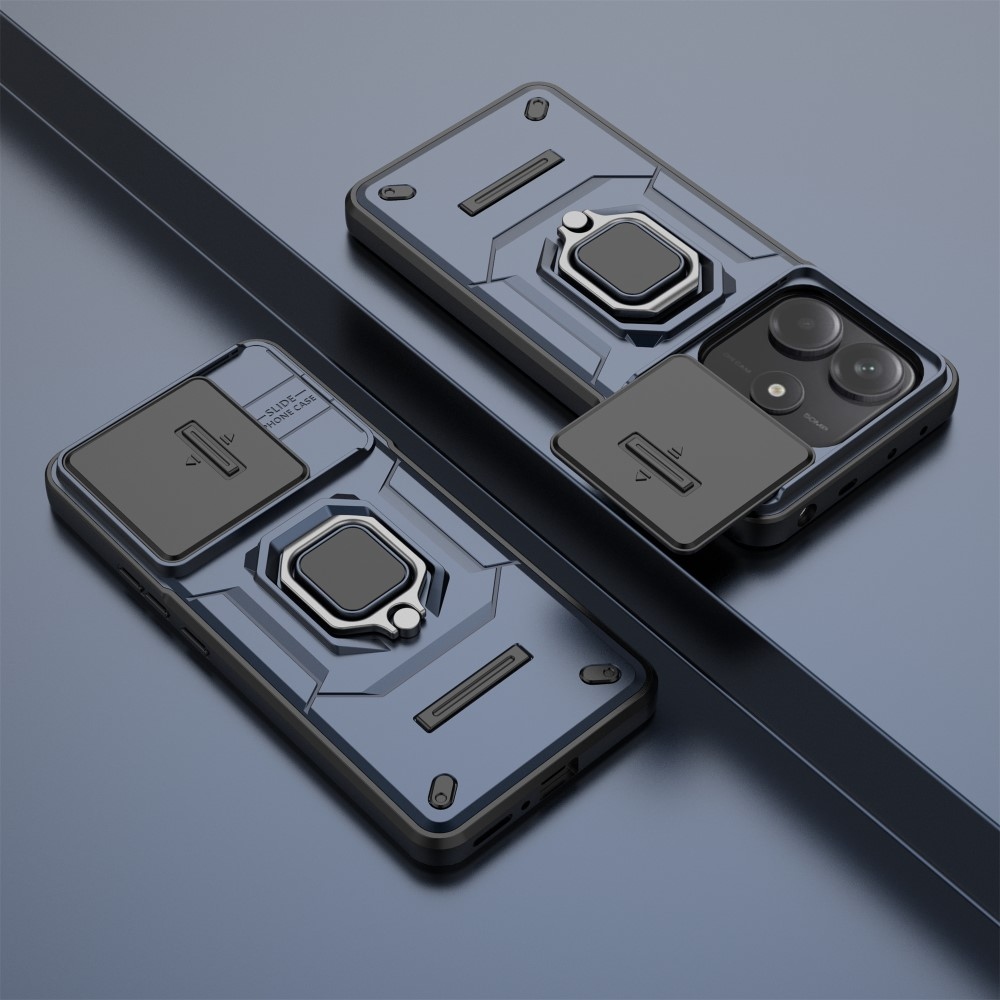 Lencseálló borítás a Xiaomi Redmi Note 14 5G készülékhez - kék