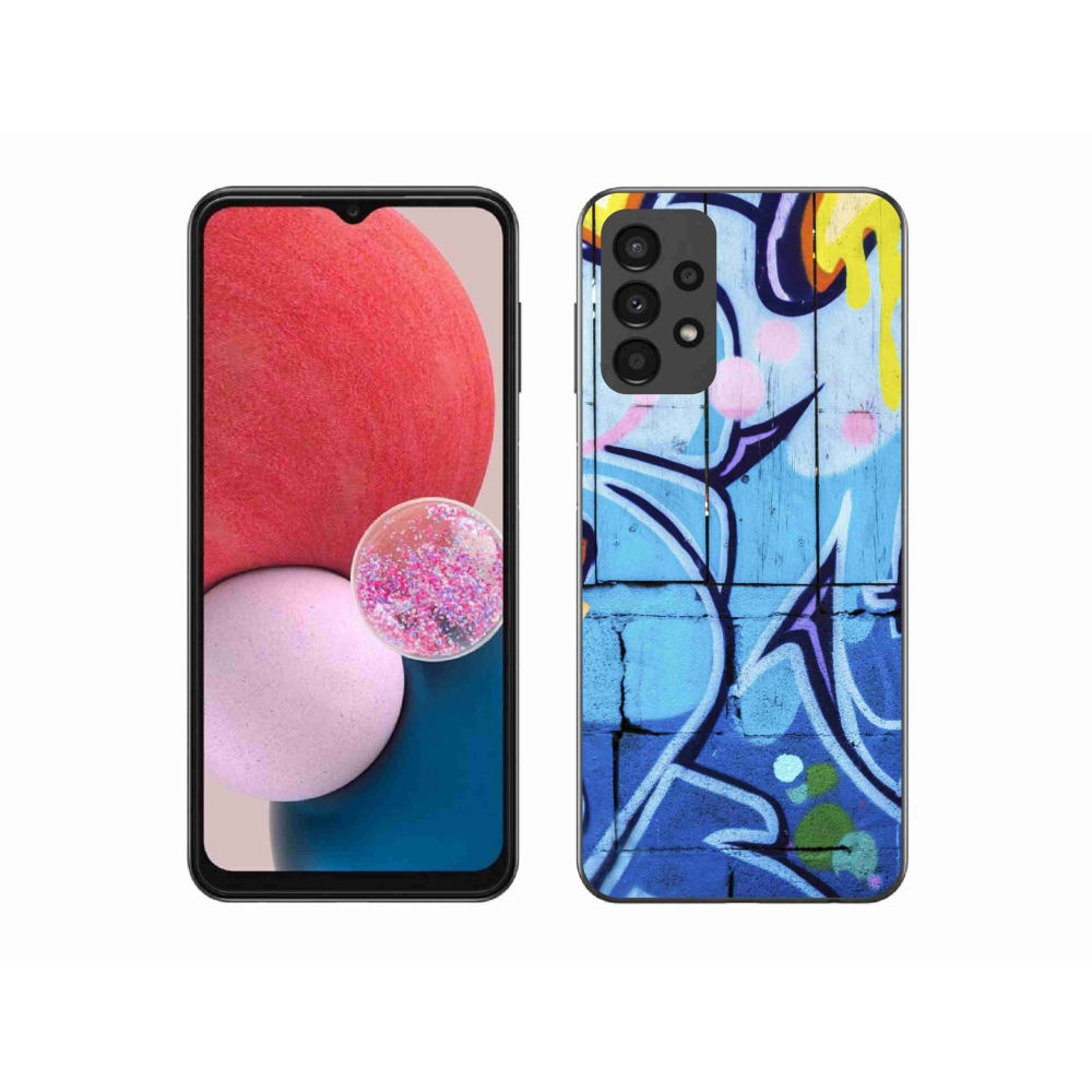 Gél védőhuzat mmCase Samsung Galaxy A13 4G - graffiti