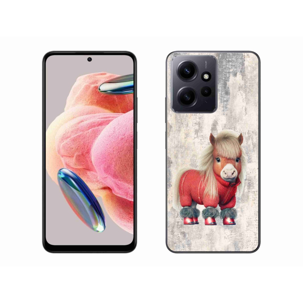 Gél borítás mmCase a Xiaomi Redmi Note 12 4G-hez - póni pulóverben