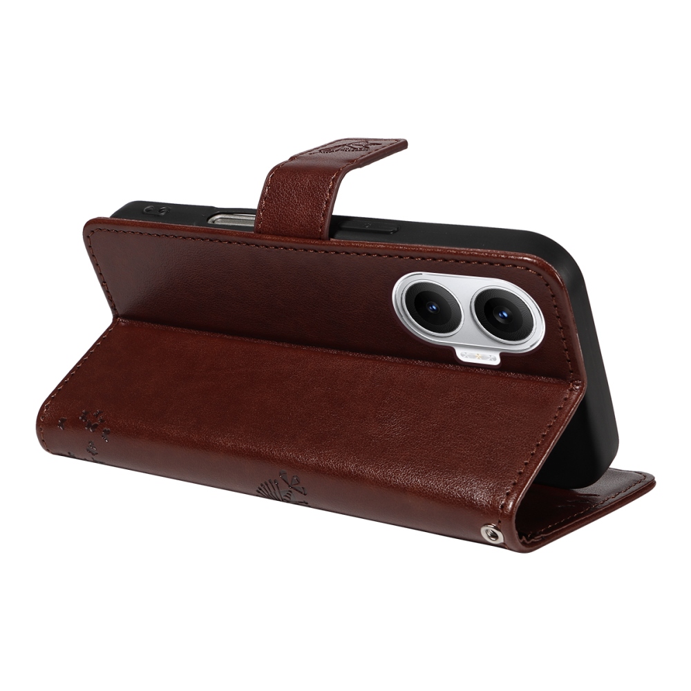 Fák könyve tok Xiaomi Poco F7 5G-hez - barna