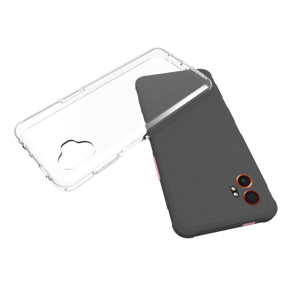 Átlátszó zselés tok Samsung Galaxy Xcover 7 Pro készülékhez - átlátszó