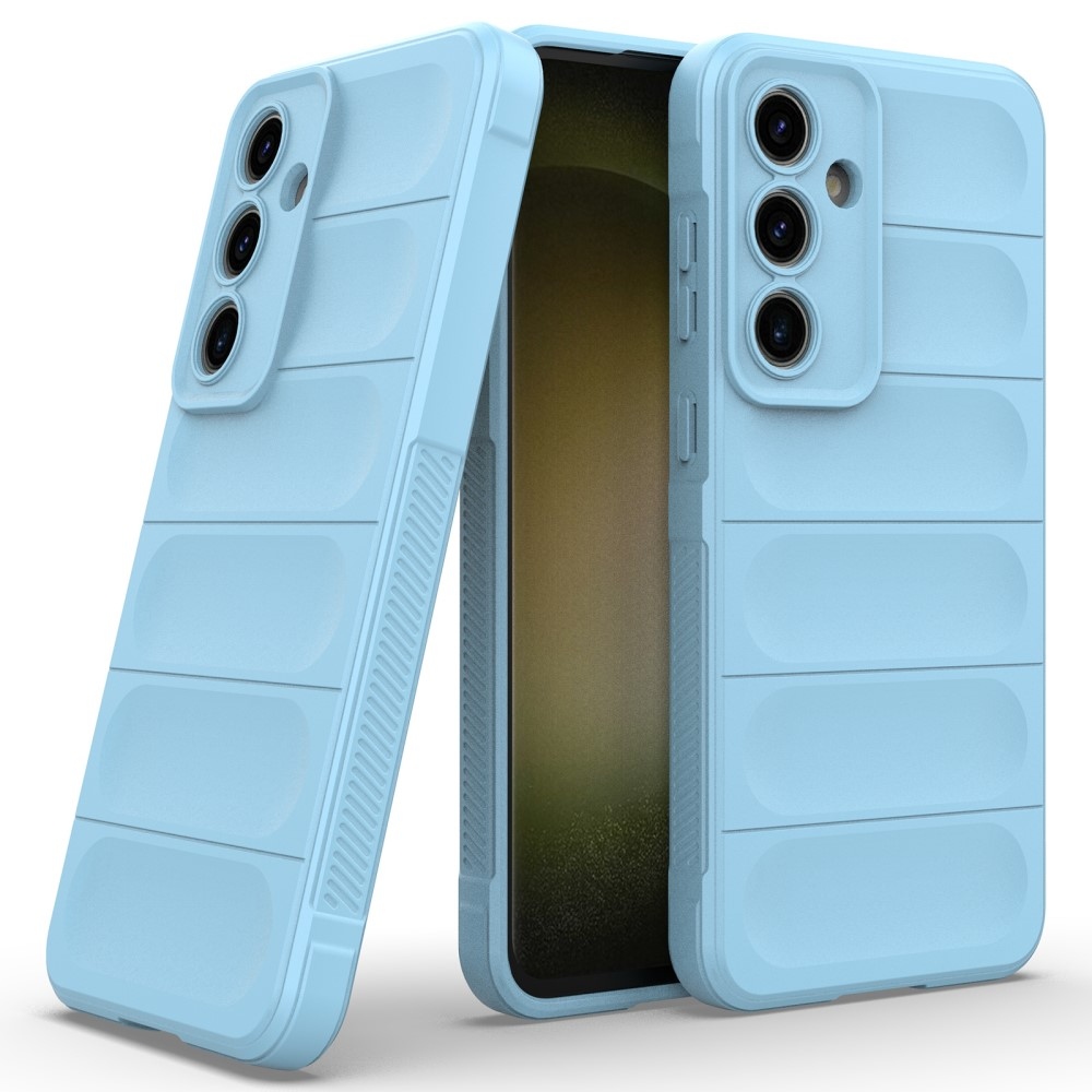 Rugg tartós zselés tok Samsung Galaxy S24 FE készülékhez - világoskék