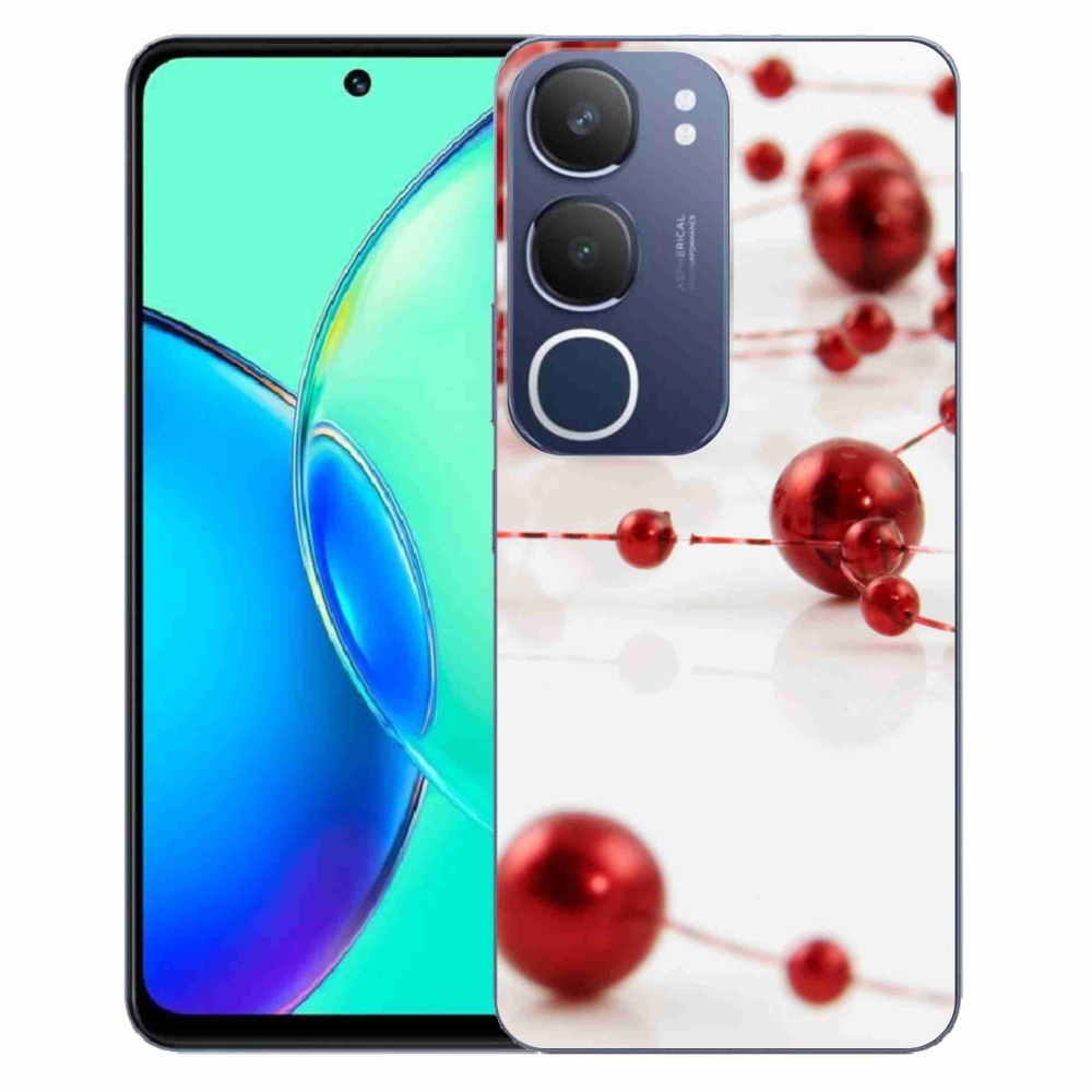 Gél borítás mmCase a Vivo Y19s készülékhez - karácsonyi lánc