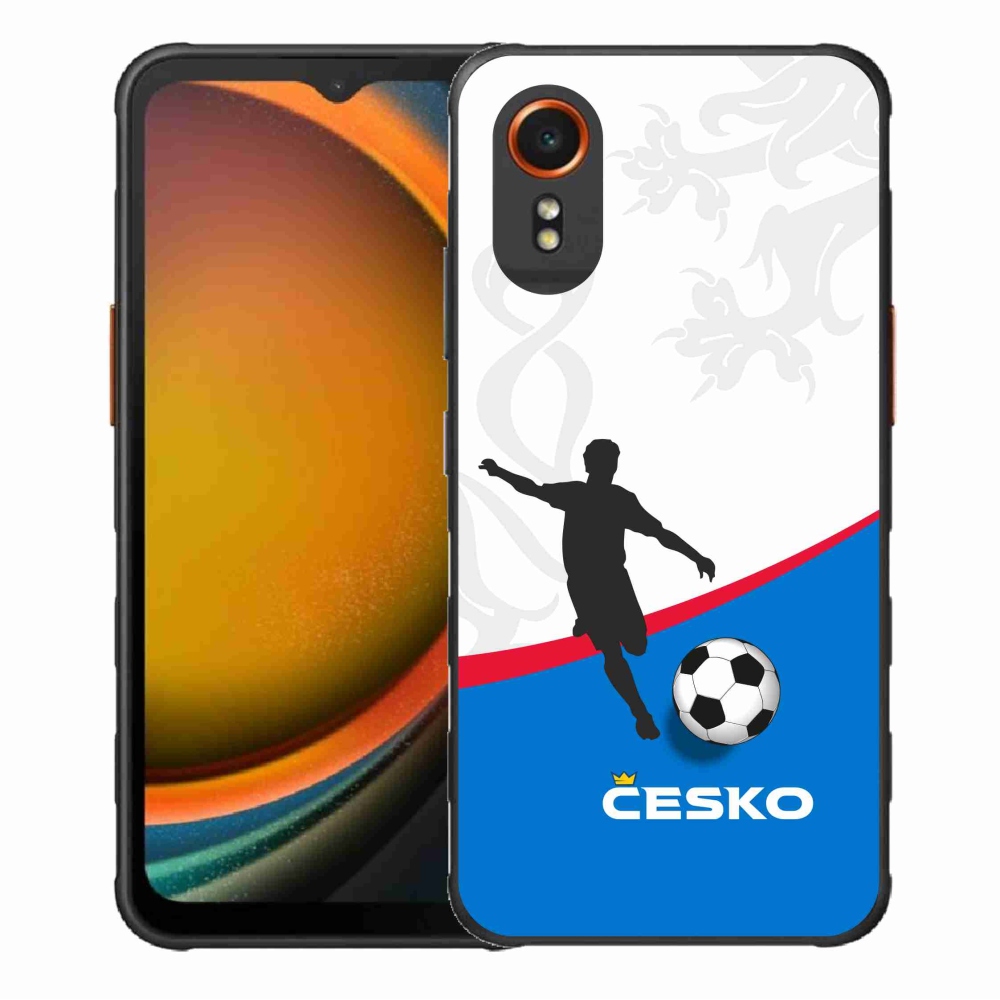 Gél borítás mmCase Samsung Galaxy Xcover 7 - Foci Csehország 1