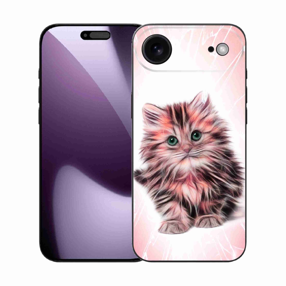 Gél borítás mmCase iPhone 17 Air készülékhez - aranyos cica