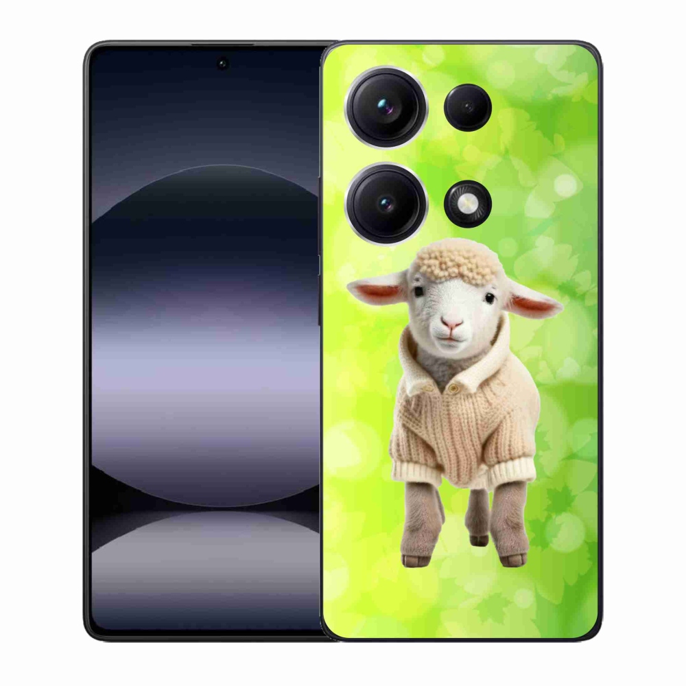 Gél borítás mmCase a Xiaomi Redmi Note 14S-hez - bárány pulóverben