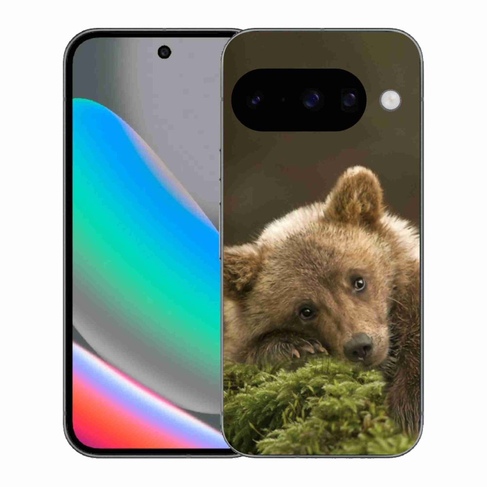 Zselés borítás mmCase a Google Pixel 10 számára - medve