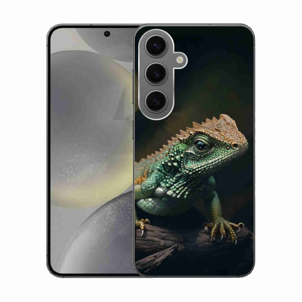 Gél borítás mmCase Samsung Galaxy S24 készülékhez - gyík