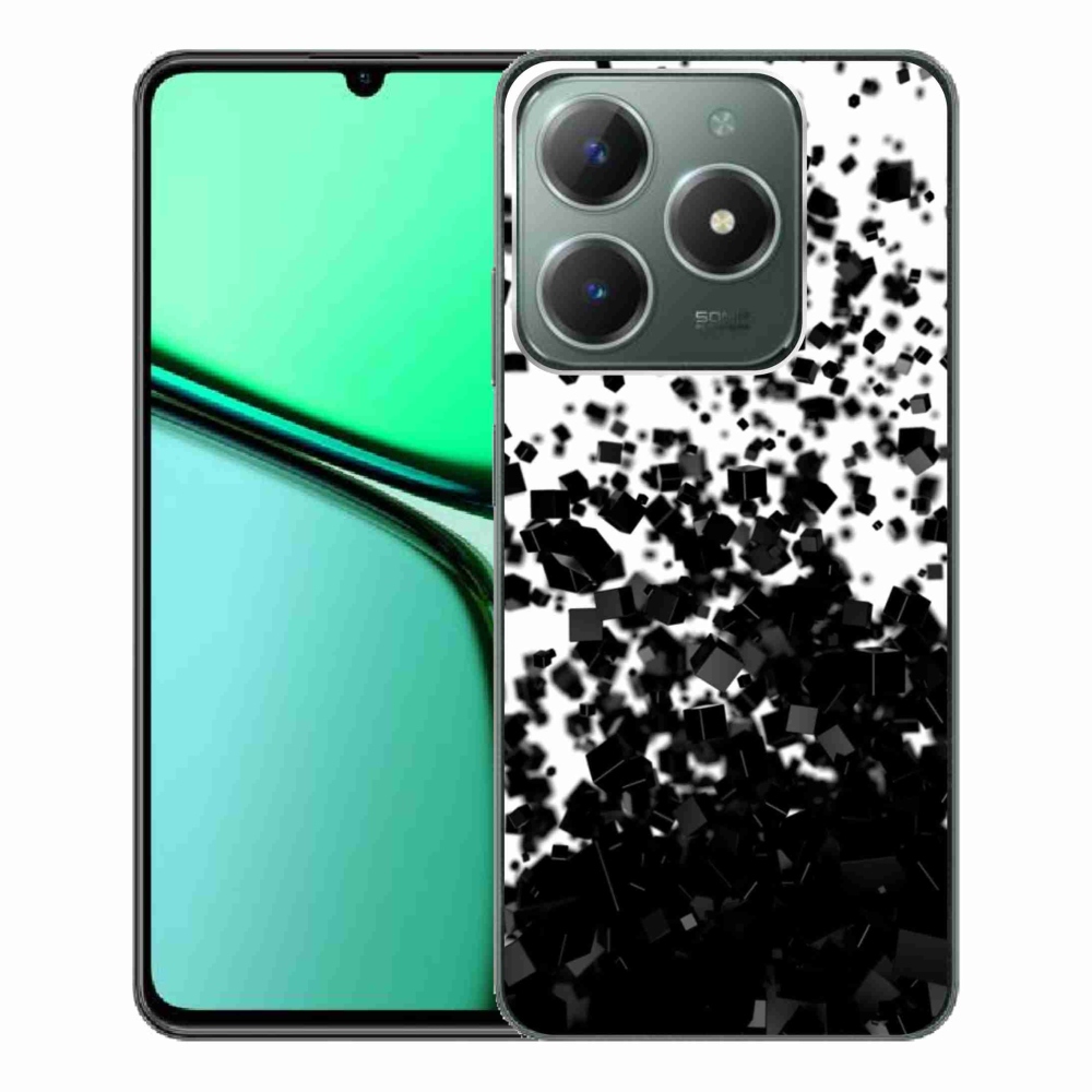 Zselés borítás mmCase a Realme C61 készülékhez - absztrakt minta 1