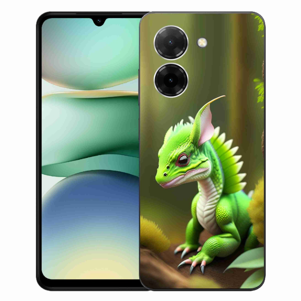 Gél borítás mmCase a Xiaomi Redmi A5 (171.7x77.8x8.3mm) - zöld sárkányhoz