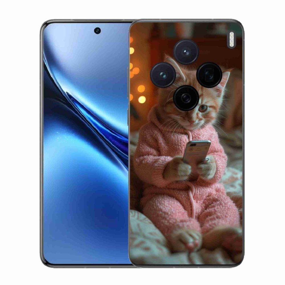 Zselés borítás mmCase a Vivo X200 5G - baba mobillal