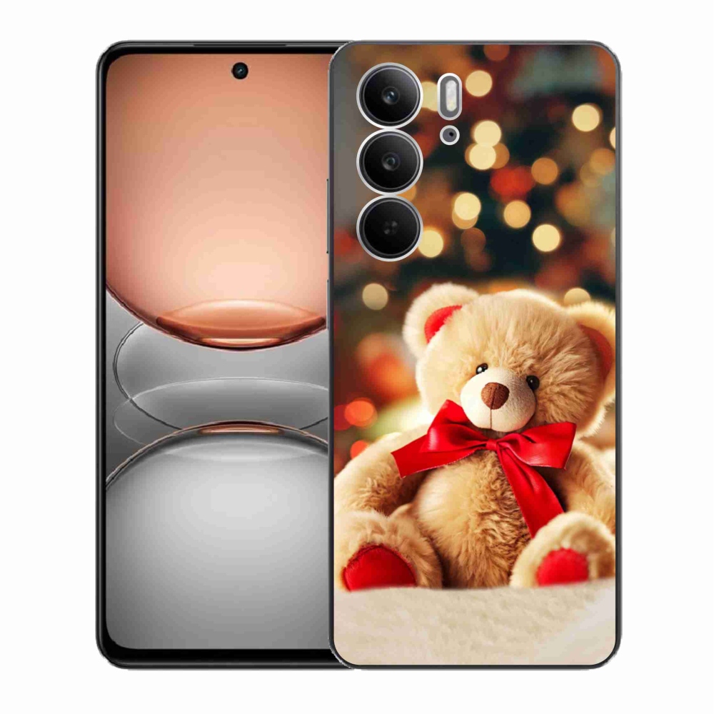 Gél borító mmCase a Realme C75 készülékhez - mackó