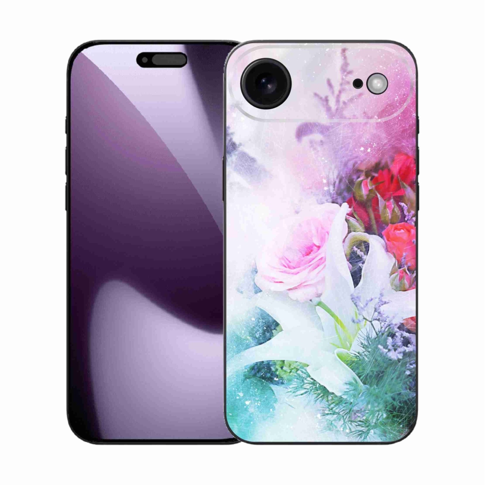 Gél borítás mmCase iPhone 17 Air készülékhez - virágok 4