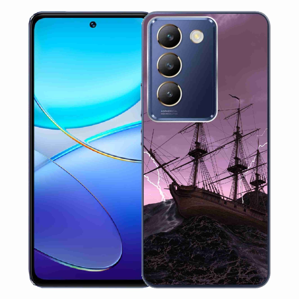 Gél borítás mmCase a Vivo V40 SE 4G/5G készülékhez - hajó a viharban