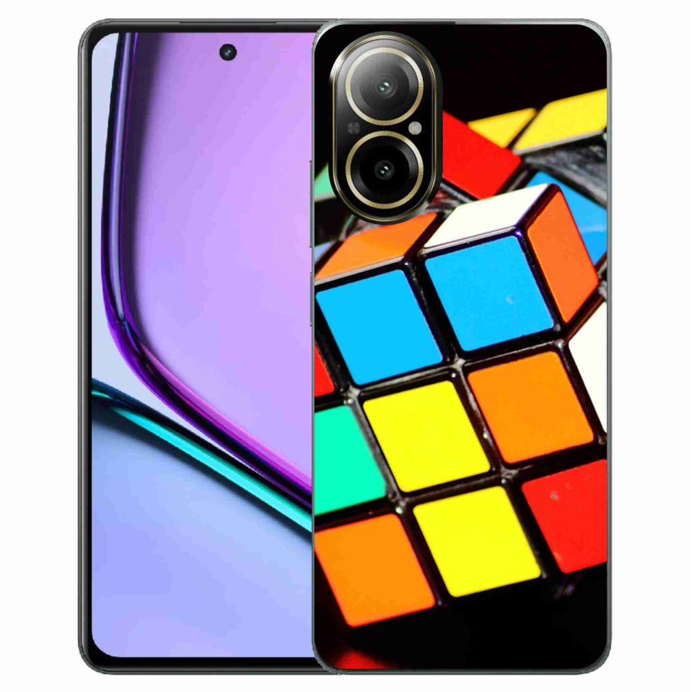 Gél tok mmCase a Realme C67 készülékhez - Rubik-kocka