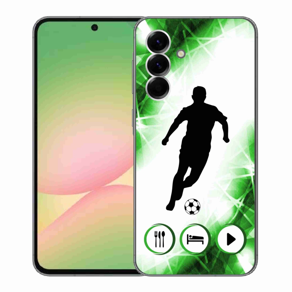 Zselés borítás mmCase Samsung Galaxy A56 5G - focista számára