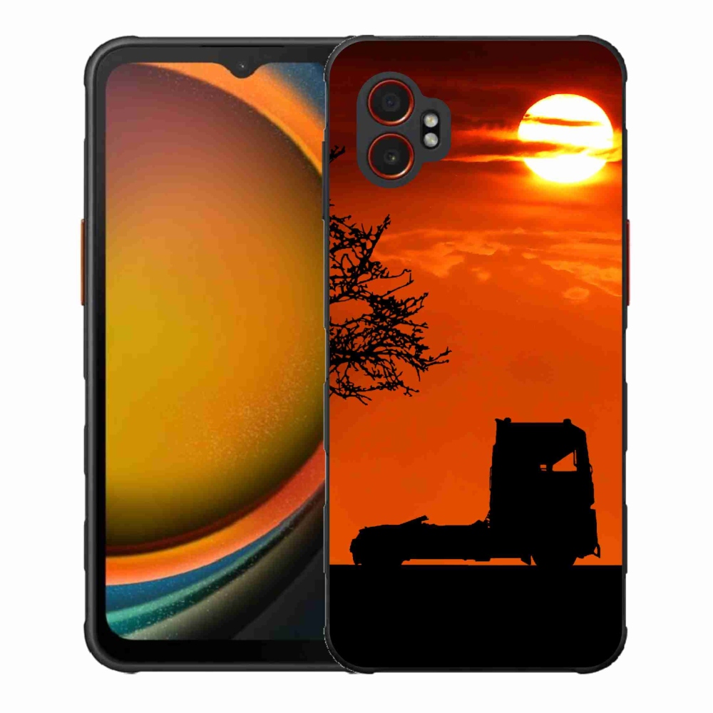 Zselés borítás mmCase Samsung Galaxy Xcover 7 Pro - teherautó 3