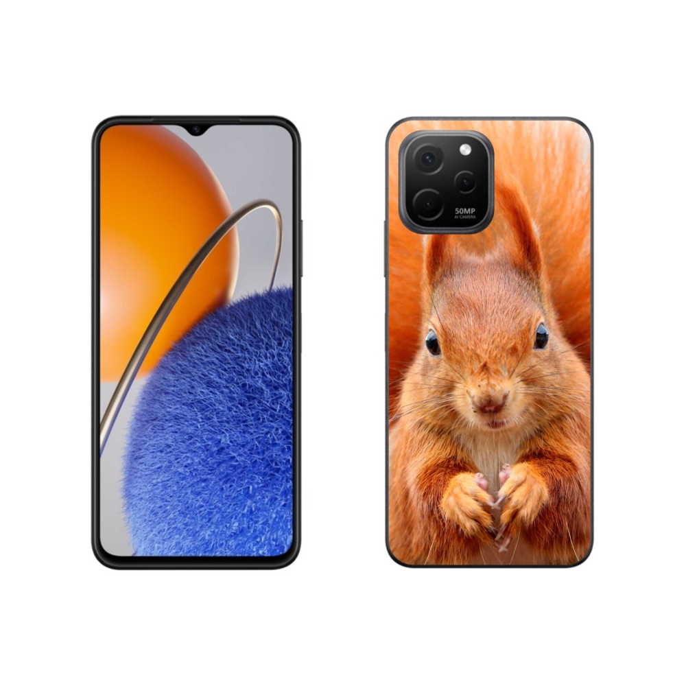 Gél borítás mmCase a Huawei Nova Y61 készülékhez - mókus