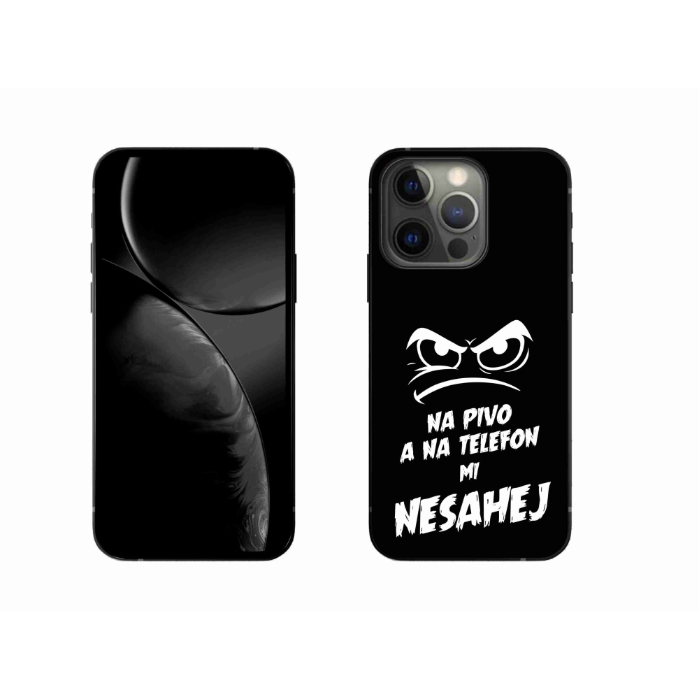 Gél borítás mmCase iPhone 13 Pro 6.1 - sör motívum 2 fekete háttérrel