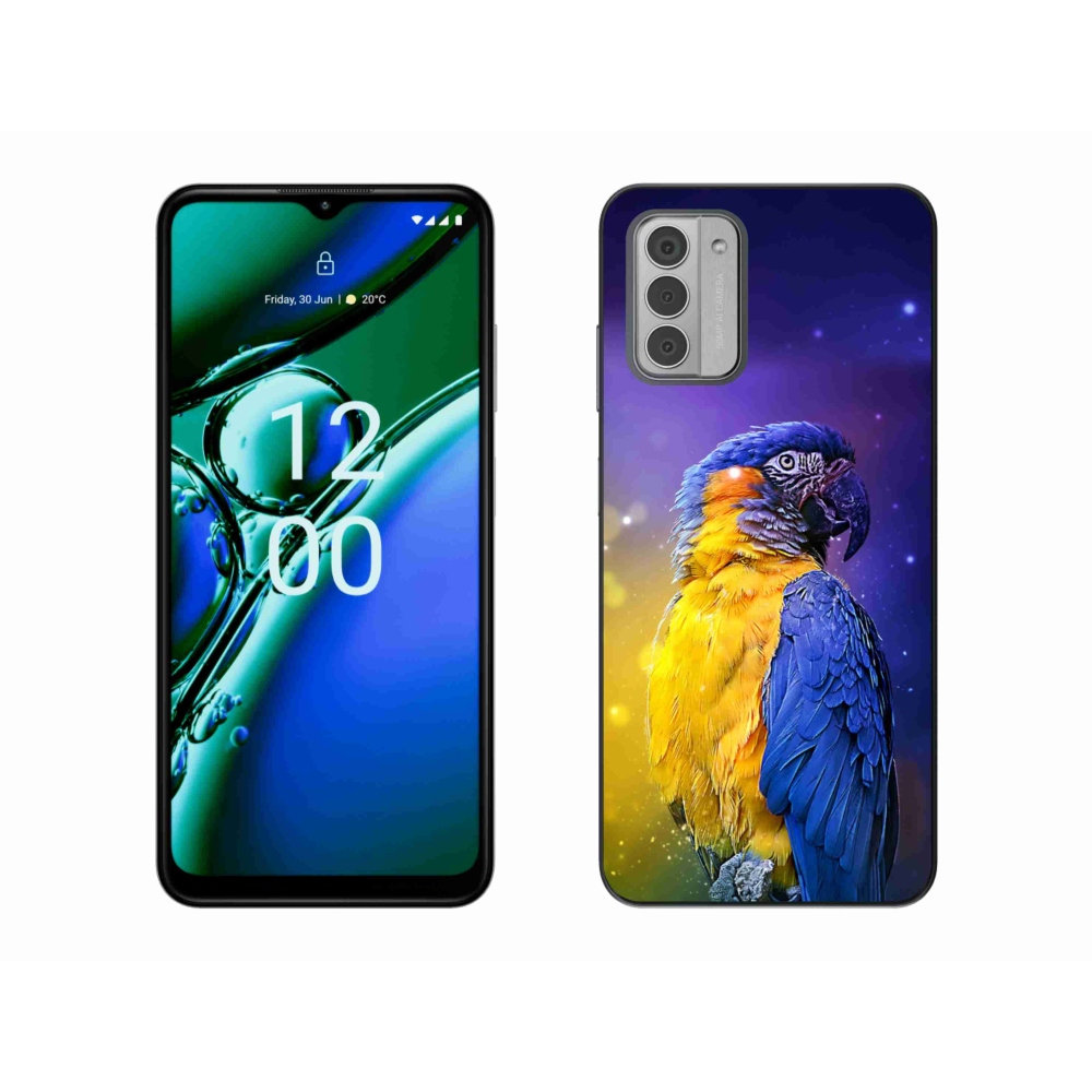 Gél tok mmCase a Nokia G42 készülékhez - papagáj ara 1