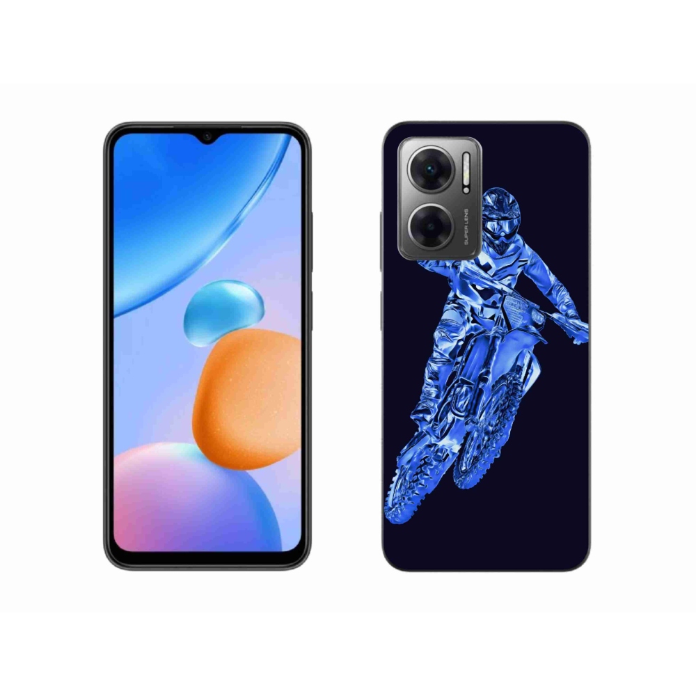 Gél borítás mmCase a Xiaomi Redmi 10 5G-hez - motocross 1
