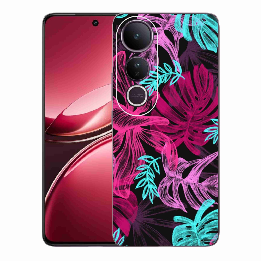 Gél borító mmCase a Vivo V50 Lite 4G/5G készülékhez - virágok 1