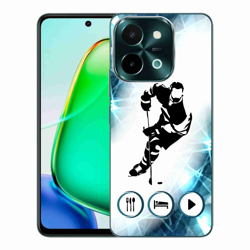 Zselés borítás mmCase a Vivo Y28-hoz - jégkorong 1