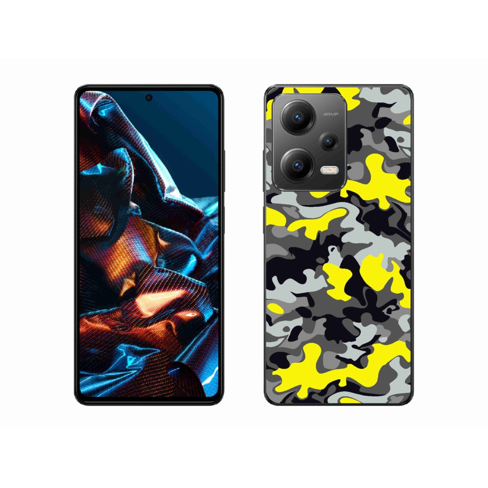 Gél borítás mmCase a Xiaomi Redmi Note 12 Pro 5G-hez - álcázó minta 6