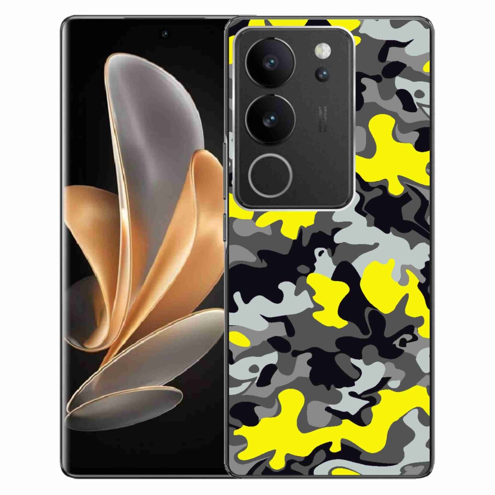 Gél borítás mmCase a Vivo V29 5G-hez - álcázó minta 6