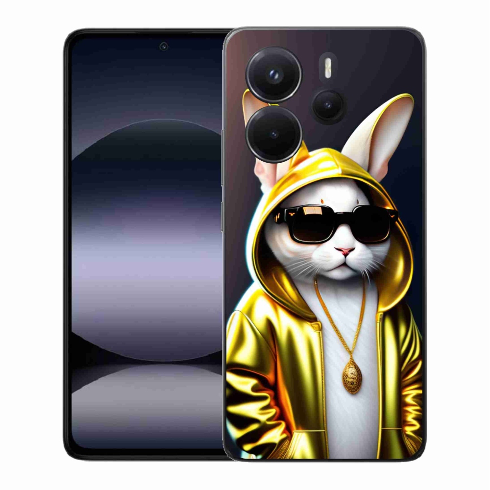 Gél borítás mmCase a Xiaomi Redmi Note 14-hez - cat boss