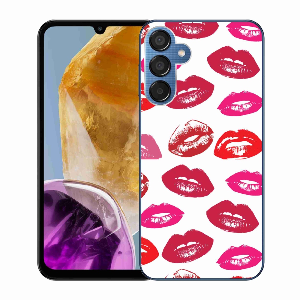 Zselés borítás mmCase Samsung Galaxy M15 5G - ajkakhoz