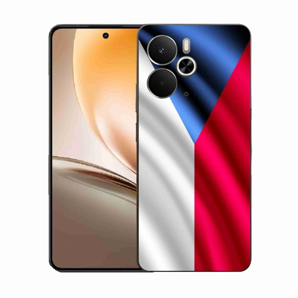 Gél borító mmCase a Realme 14 5G/14T 5G számára - cseh zászló