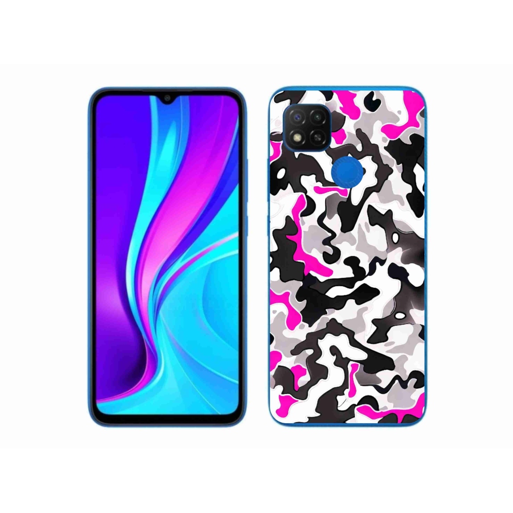 Gél borítás mmCase a Xiaomi Redmi 9C-hez - terepszínű minta 5