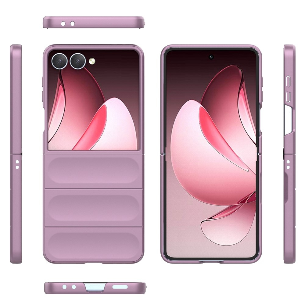 Rugg tartós zselés tok Samsung Galaxy Z Flip7 5G - világos lila