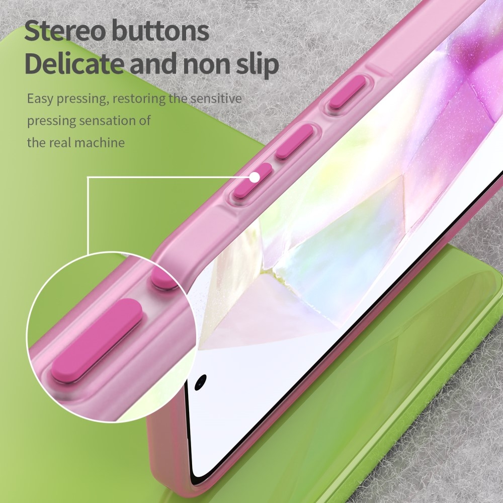 Candys matt zselés tok Samsung Galaxy A36 5G/A56 5G - rózsaszínű