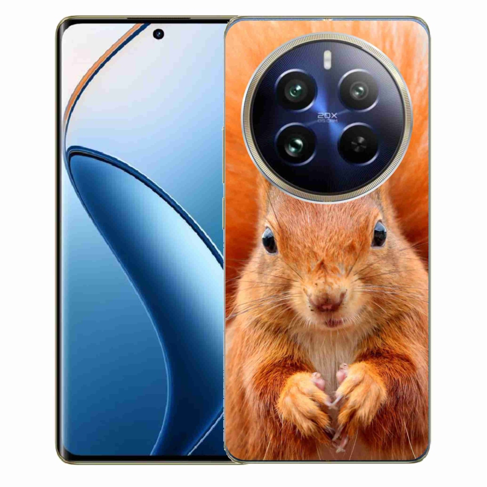 Zselés borítás mmCase a Realme 12 Pro 5G/12 Pro+ 5G modellhez - mókus