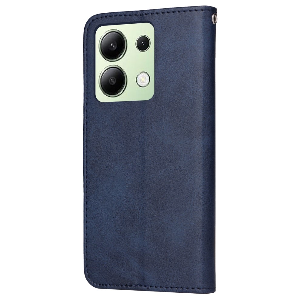 Tárcás könyv tok Xiaomi Redmi Note 13-hoz - kék