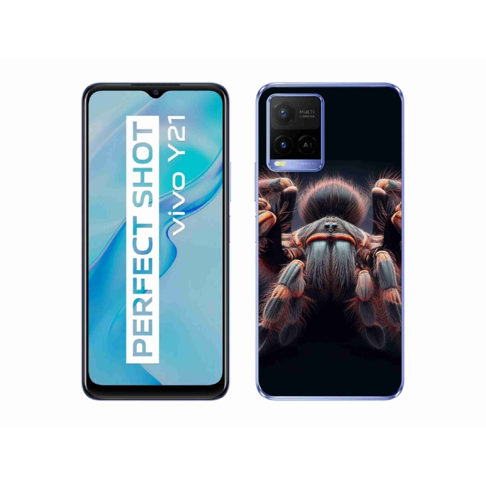 Zselés borítás mmCase a Vivo Y21/Y21s/Y33s készülékhez - tarantula