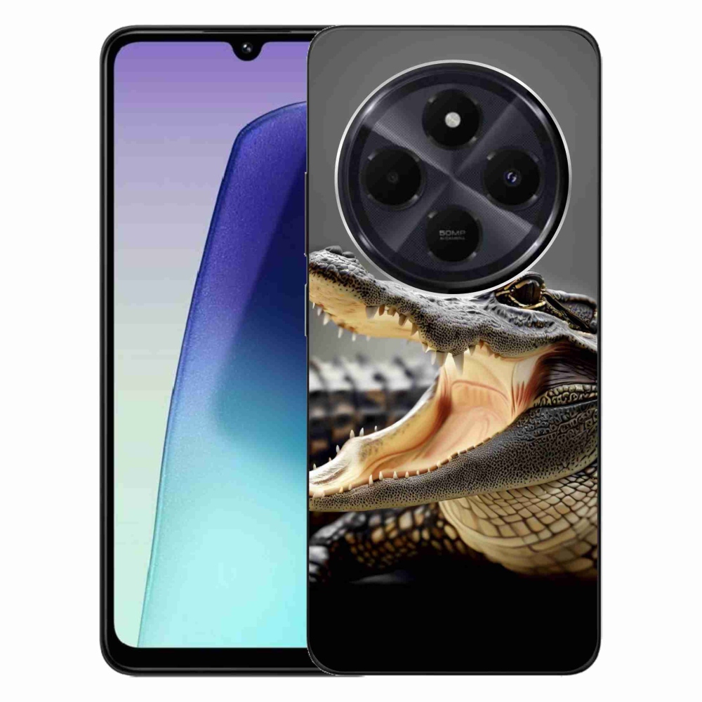 Gél borítás mmCase a Xiaomi Redmi 14C/Poco C75-hez - krokodil
