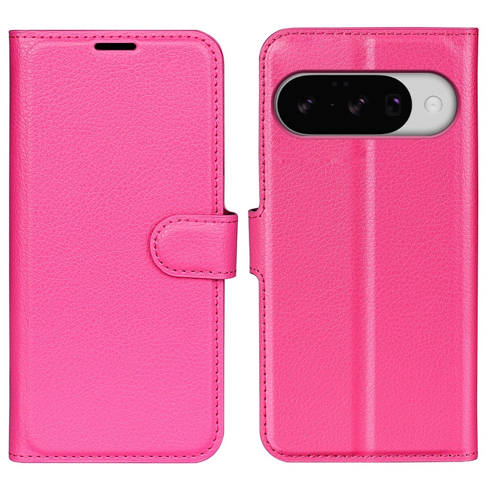 Litchi könyv tok Google Pixel 10 - rózsa