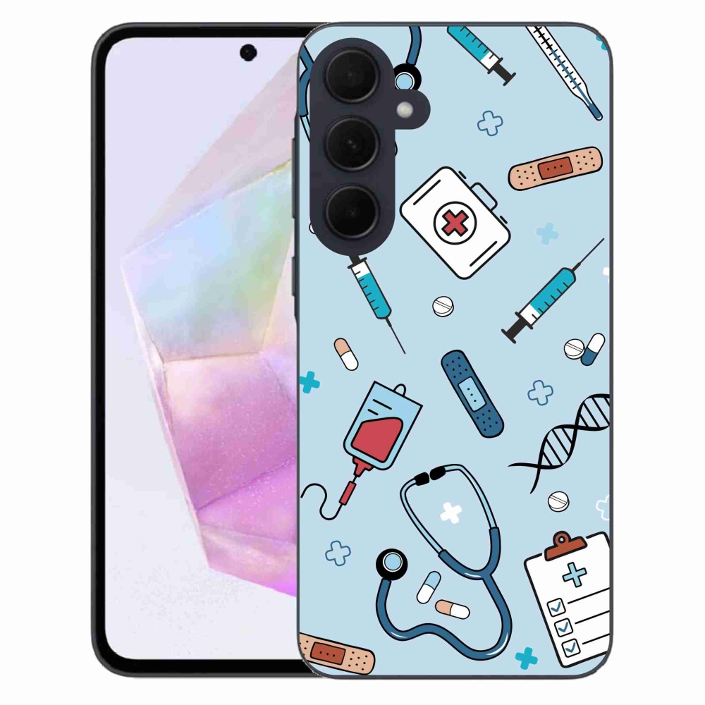 Gél védőburkolat mmCase Samsung Galaxy A35 5G - egészség 1