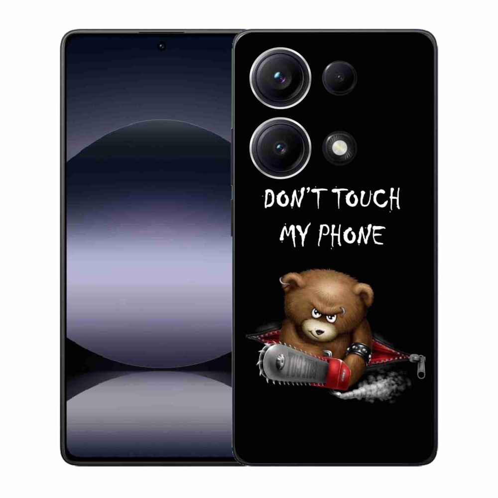 Gél borítás mmCase a Xiaomi Redmi Note 14S-hez - ne érintse meg a telefont