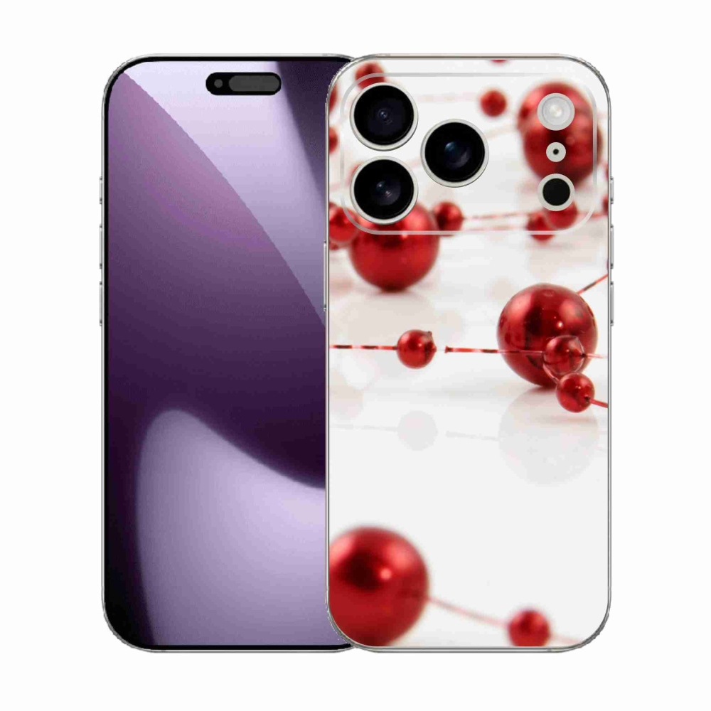 Gél borítás mmCase iPhone 17 Pro készülékhez - Karácsonyi lánc