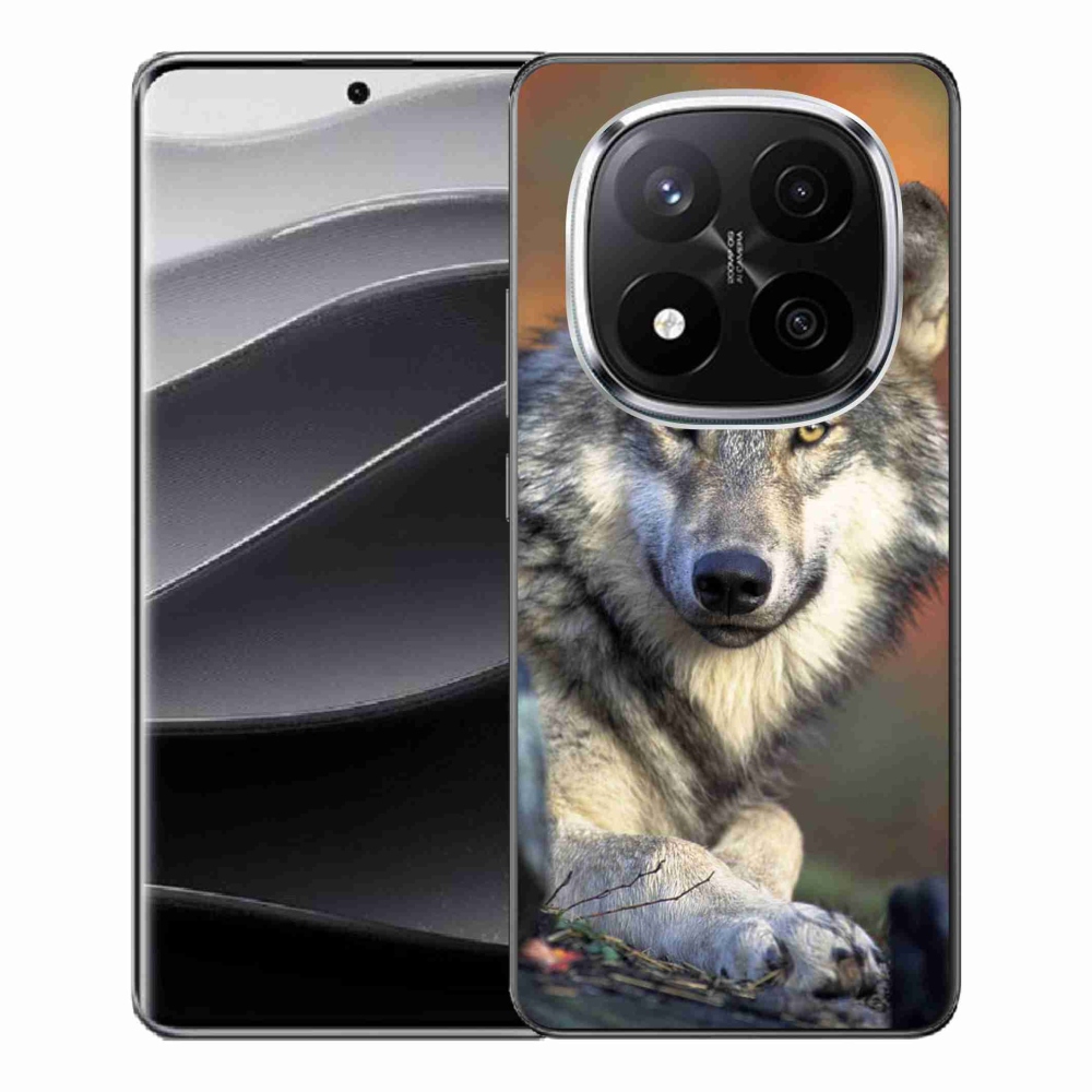 Gél borítás mmCase a Xiaomi Redmi Note 14 Pro+ 5G - farkas