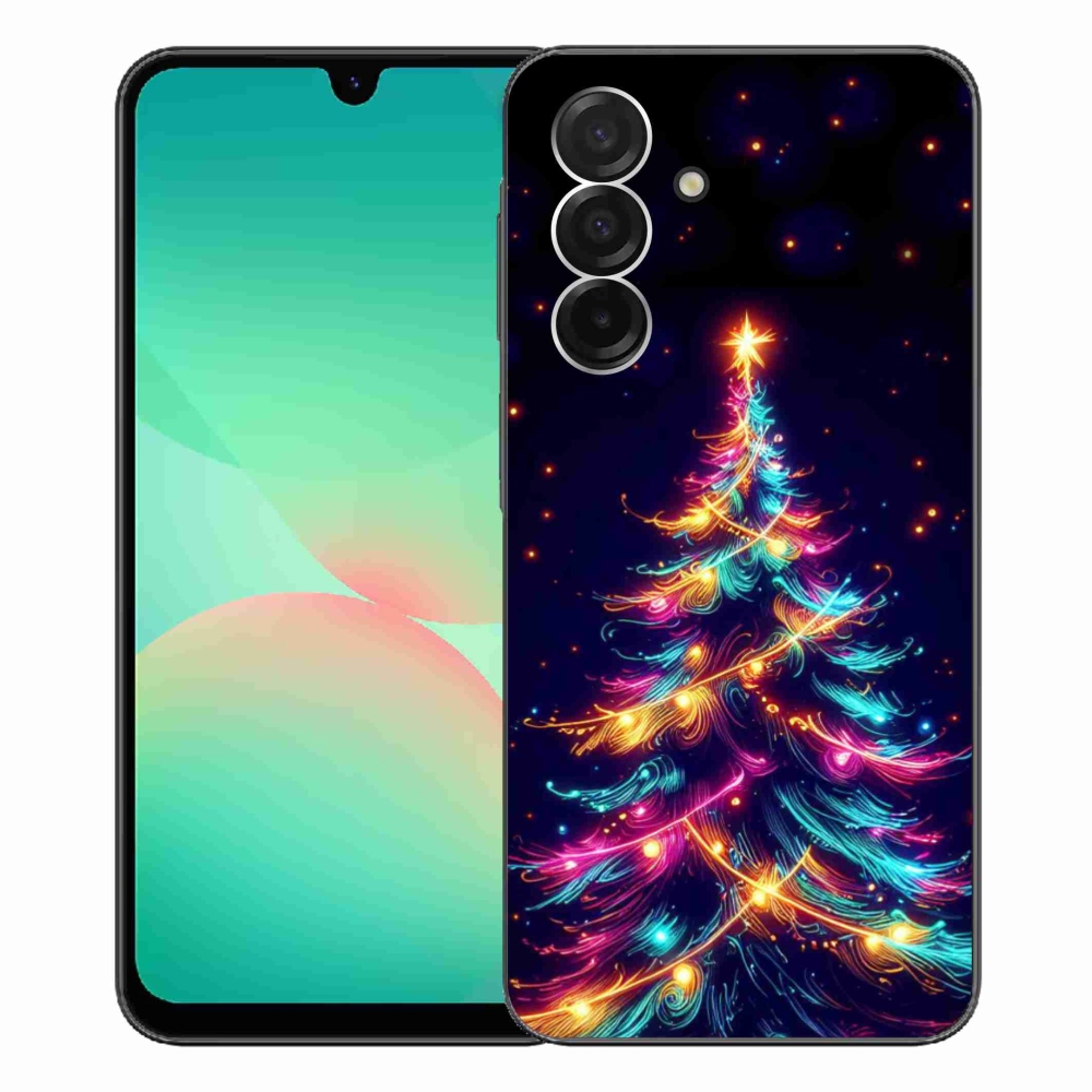 Gél borítás mmCase Samsung Galaxy A26 5G - neon karácsonyfa - Samsung Galaxy A26 5G számára