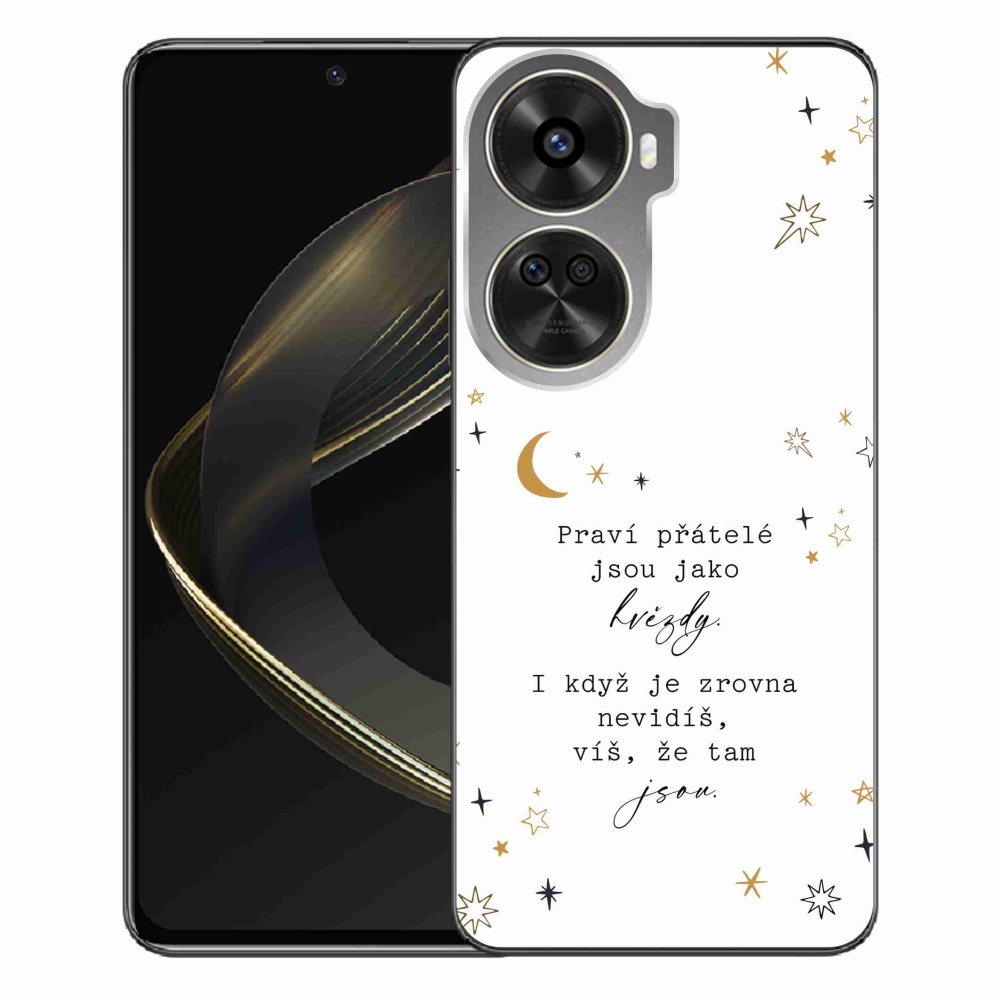 Gél borítás mmCase a Huawei Nova 12 SE-hez - idézem 6 fehér háttér