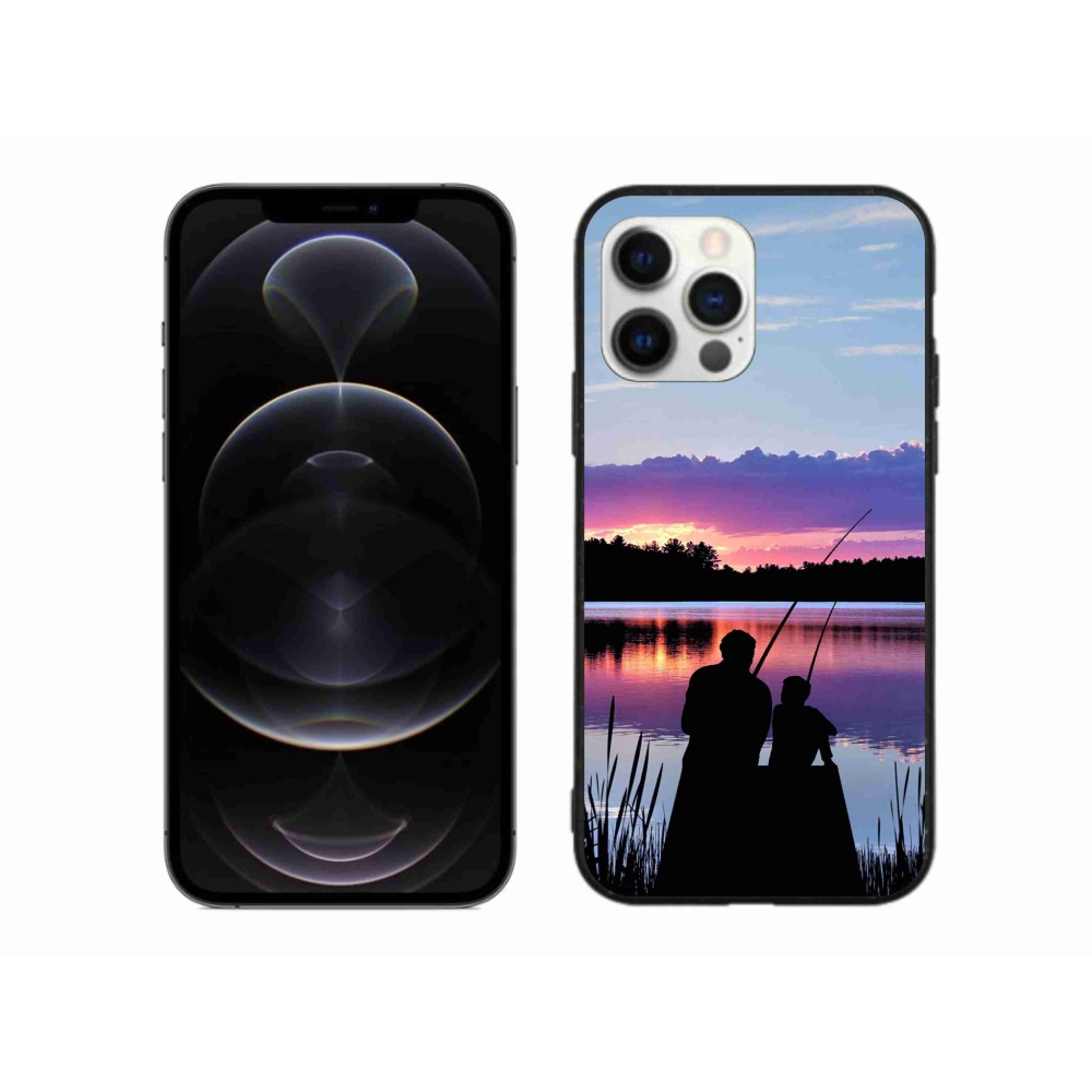 Gél védőburkolat mmCase iPhone 12 Pro Max készülékhez - Fishing 2