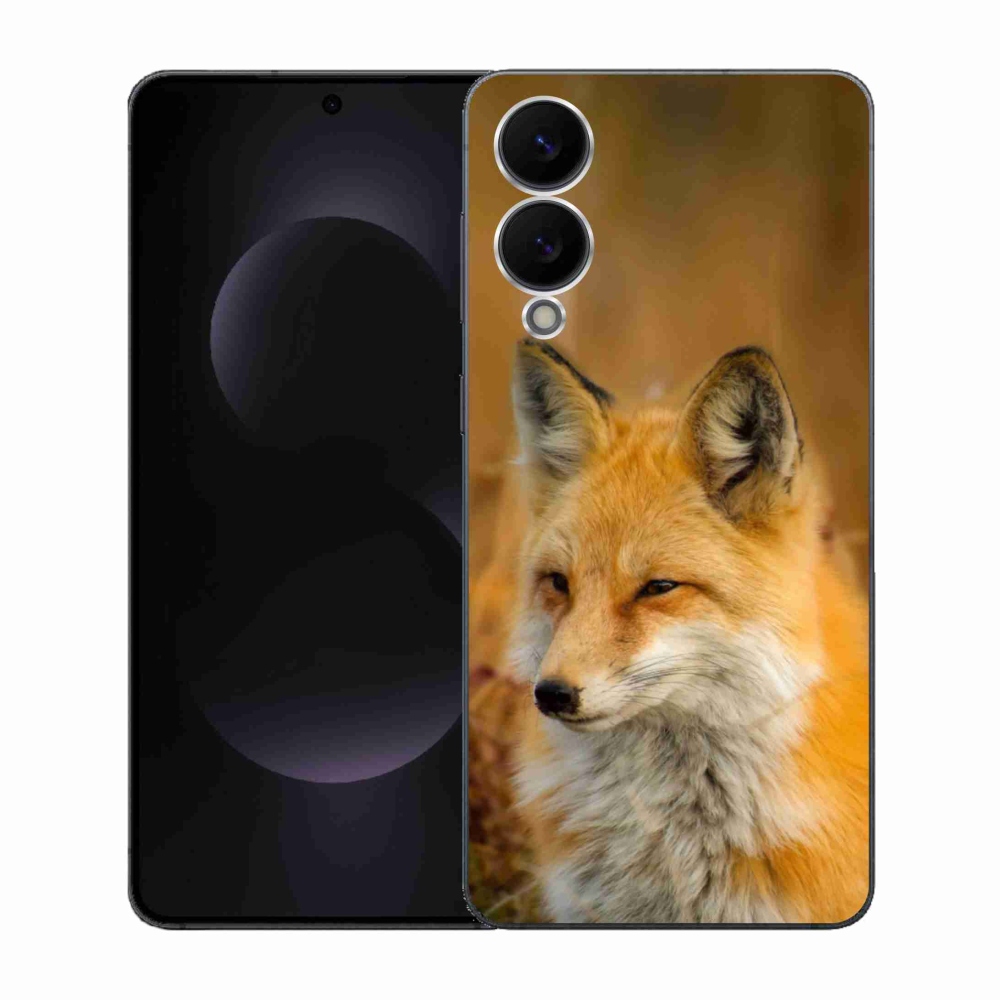 Gél védőhuzat mmCase Samsung Galaxy S25 Edge készülékhez - róka