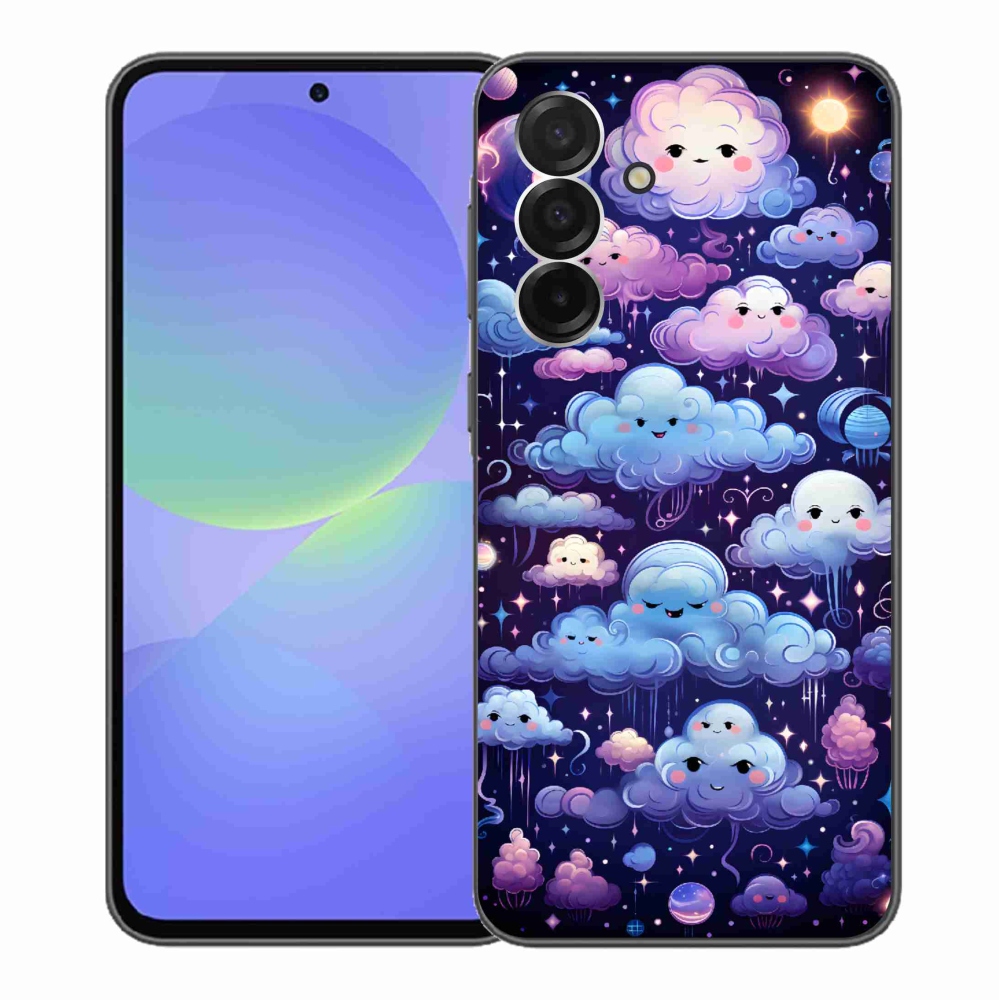 Zselés borítás mmCase Samsung Galaxy A36 5G - felhők